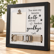 Pet Memorial Photo & Collar Display Frame — image 2 of 6