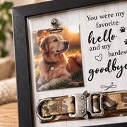 Pet Memorial Photo & Collar Display Frame — image 4 of 6