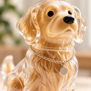Clear Dog-Shaped Pet Hair Keepsake Box — image 4 of 6