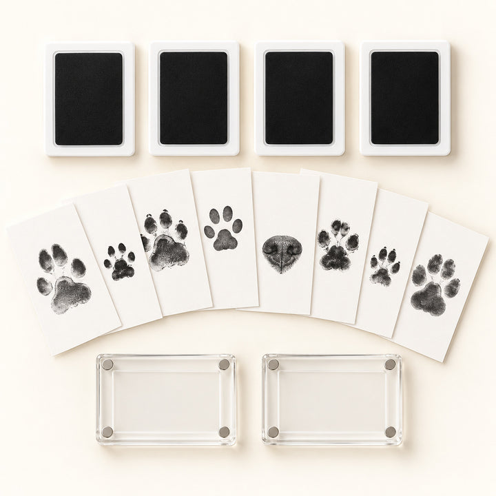 Stillwarm clean-touch paw print kit complete set