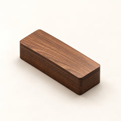 Solid Walnut Cat Whisker Keepsake Box — image 1 of 6