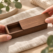 Solid Walnut Cat Whisker Keepsake Box — image 3 of 6