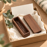 Solid Walnut Cat Whisker Keepsake Box — image 6 of 6